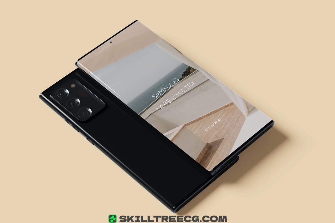 Smartphone Galaxy Note20 Ultra - Mockup（174782）-技能树